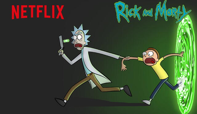 Rick y Morty 4 estará disponible en Netflix.