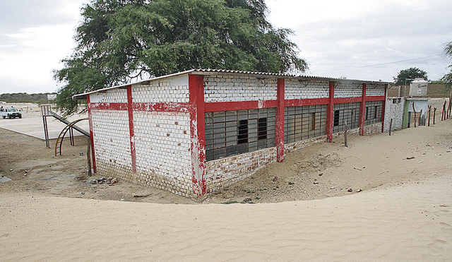 A dos años de El Niño, 35 colegios de Tambogrande necesitan ser reconstruidos