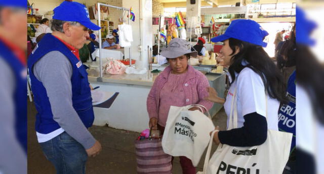 Impulsan campaña para cuidar el medioambiente durante las fiestas de Cusco