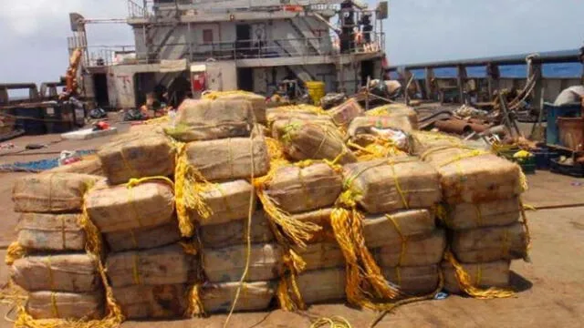 La DEA captura a venezolanos y colombianos con cinco toneladas de cocaína en aguas internacionales [FOTOS]
