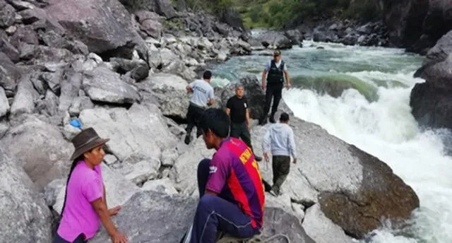 Cusco: Hallan cadáver de varón que sería víctima del fatídico accidente en el río Velille