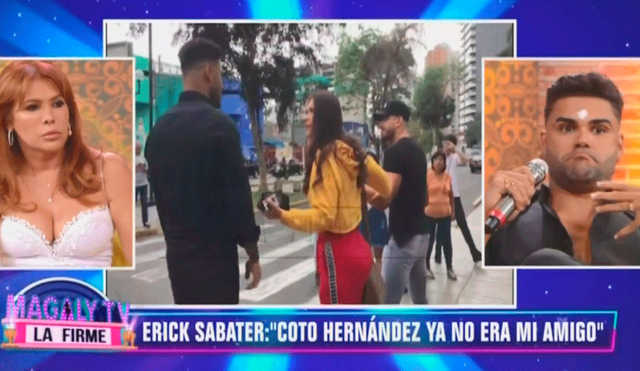 Erick Sabater tomará acciones legales contra Coto Hernández [VIDEO]