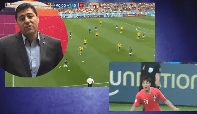 Exabrupto en vivo del 'Checho' Ibarra tras gol de Corea del Sur [VIDEO]