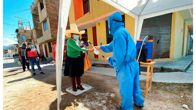 Acción comunitaria en la región Cajamarca.