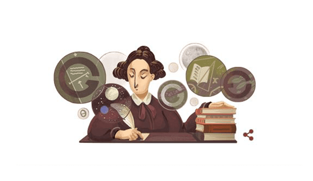 Google homenajea con su nuevo doodle a Mary Sommersvile, la 'reina de la ciencia'.