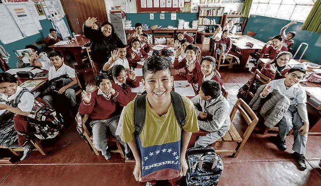 Evalúan situación de colegios tras migración venezolana