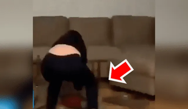 Facebook viral: Chica baila sexy twerking en su casa, se tropieza y pasa vergüenza [VIDEO] 