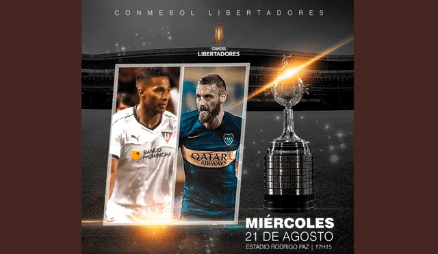 LDU de Quito vs. Boca Juniors EN VIVO vía Fox Sports por la Copa Libertadores 2019.