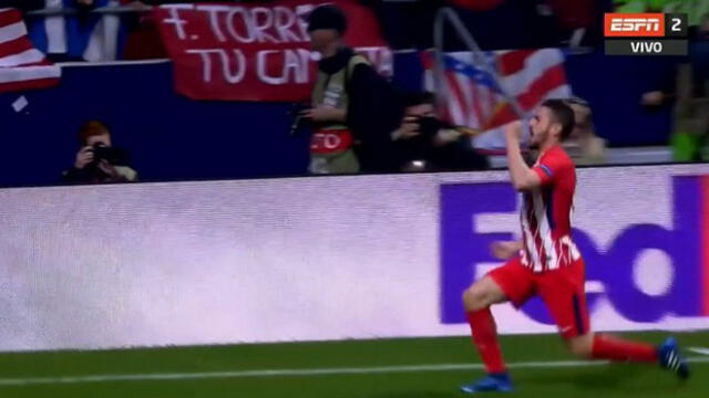 Atlético de Madrid: Koke anota el primero ante Sporting Lisboa apenas a los 23 segundos [VIDEO]