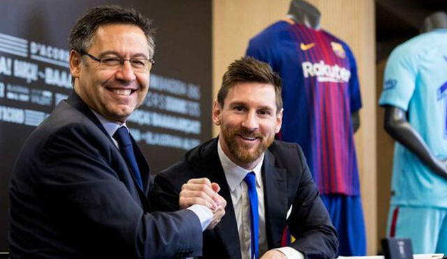 Lionel Messi reveló relación con Bartomeu. | Foto: EFE