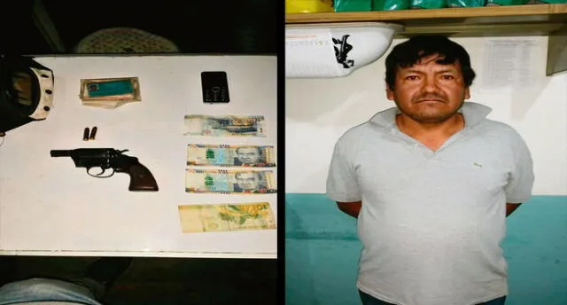 Chiclayo: capturan a sujeto con armas y municiones