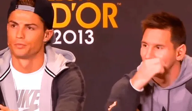 Lionel Messi - Cristiano Ronaldo: el video viral que revela los gestos entre ambos jugadores. Captura video Twitter