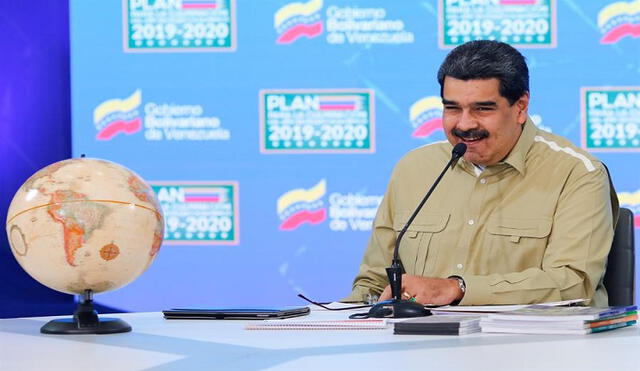 Nicolás Maduro resaltó la labor del pueblo venezolano en medio de la pandemia del coronavirus. Foto: Prensa Miraflores (EFE)