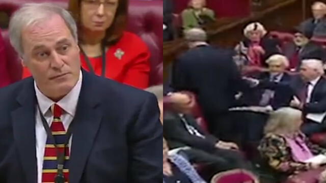 Lord británico renuncia tras llegar dos minutos tarde al Parlamento [VIDEO]