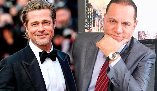 Brad Pitt opinó acerca del negocio del peruano Mauricio Diez Canseco, quien es conocido como 'Brad Pizza'. Foto: composición LR/Far out/ Mauricio Diez Canseco/Facebook