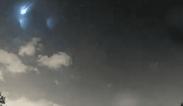 Reportan avistamiento de cuerpo celeste brillante en el cielo de Lima. Foto: Referencial/Twitter Abraham Levy
