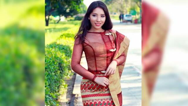 Nang Mwe San modelo y doctora de Birmania pelea porque el Consejo Médico de su país la habilite nuevamente para que ejerza su profesión. Foto: Facebook