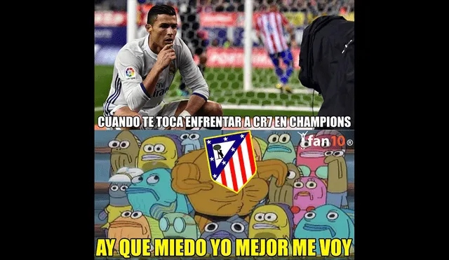 Con Cristiano Ronaldo como protagonista, los memes de la Champions League