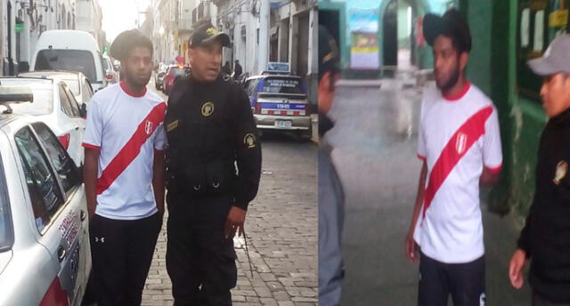 Serenos capturan a extranjero denunciado por robar celular en Arequipa 