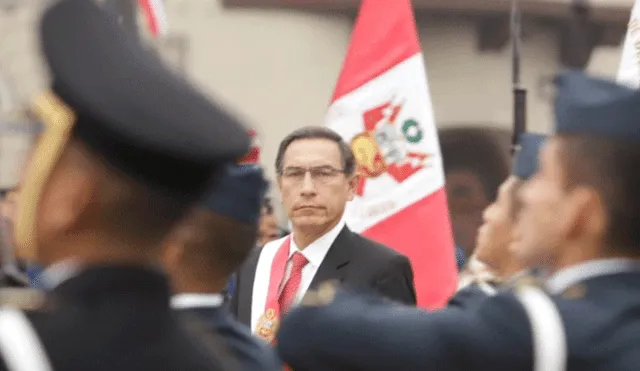 Vizcarra participa de ceremonia por la Batalla de Arica y Renovación de Juramento de la Bandera [VIDEO]