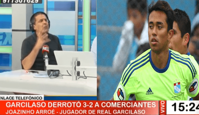 YouTube: la inesperada reacción de Joazhiño Arroe contra Gonzalo Nuñez en plena entrevista  [VIDEO]
