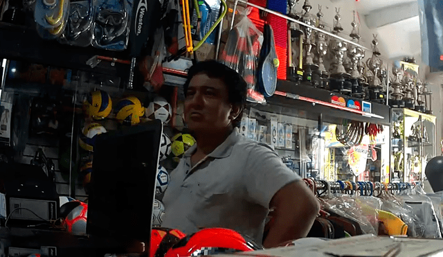 Cámara capta a delincuente robando en tienda en centro de Chiclayo [VIDEO]