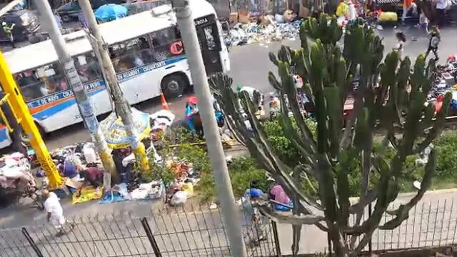 Cercado de Lima: cachineros invaden nuevamente calles de Urb. Manzanilla [VIDEO]