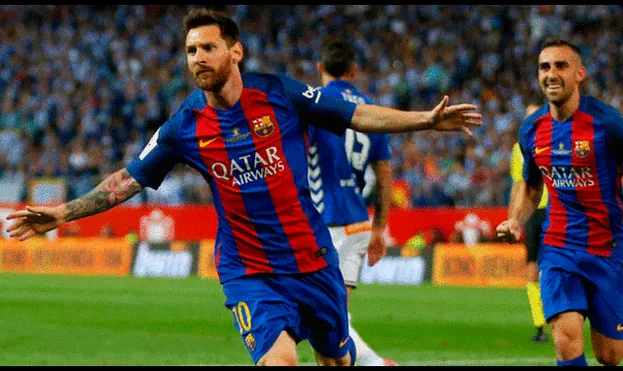 YouTube: ver golazo de Messi en la final de la Copa del Rey [VIDEO]
