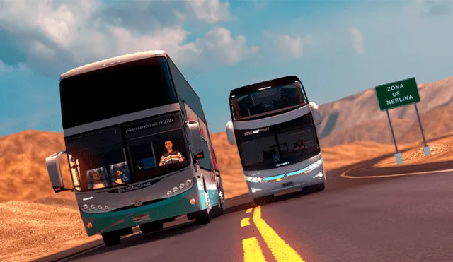 YouTube: crean mod de videojuego de camiones para manejar buses interprovinciales en carreteras peruanas [FOTOS Y VIDEO]