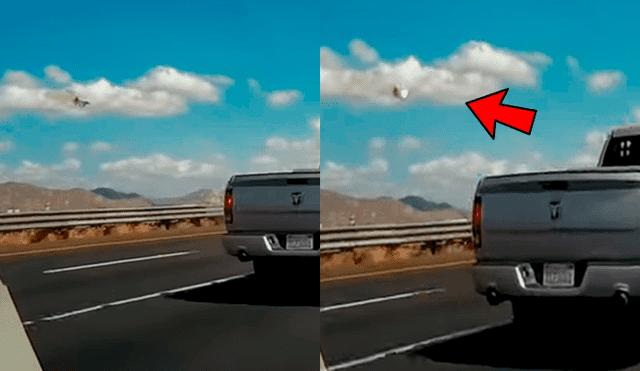 YouTube viral: Piloto logra eyectarse de su jet antes que se estrelle y provoque un incendio [VIDEO]
