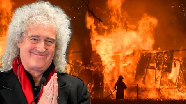 Brian May, Queen,  Incendios Forestales, Australia