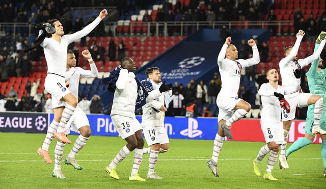 El cuadro parisino goleó 5-0 y será cabeza de serie en el sorteo de octavos. Foto: AFP.