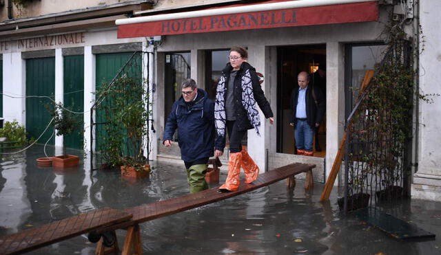 Venecia atraviesa su peor inundación en 53 años [FOTOS]