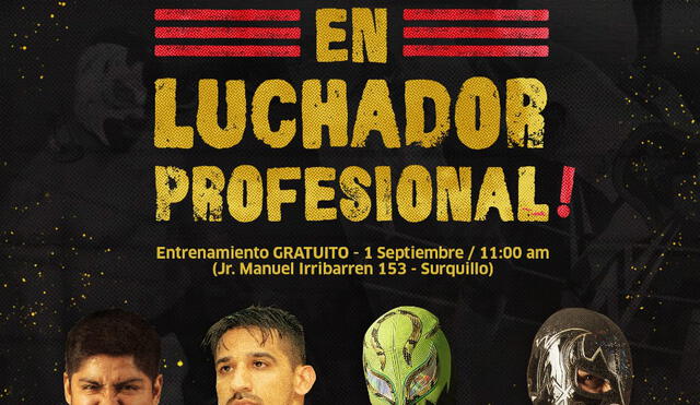 'Gladiadores', nace una nueva escuela de lucha libre en Lima