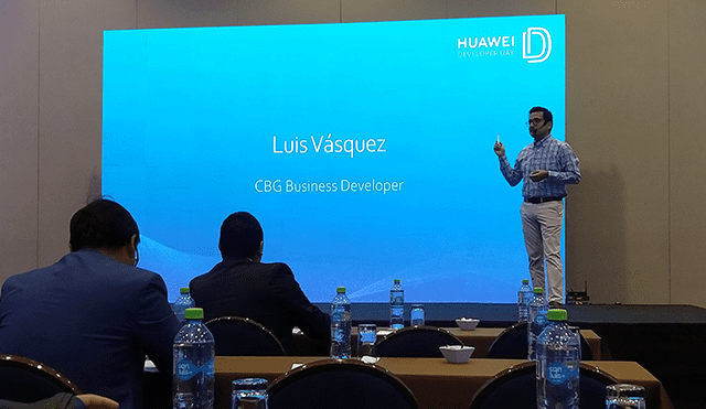 Luis Vásquez Villalobos, Business Developer de Huawei Perú. | Foto: Carol Larrain.