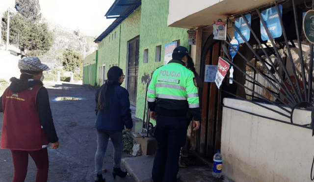 Extremarán medidas en Caylloma por persistente circulación  de personas.