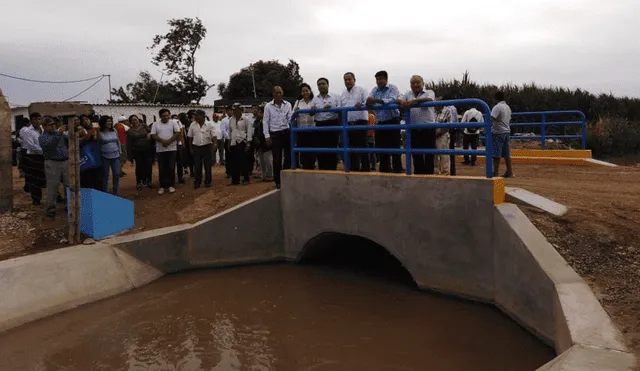Inauguran puente en sector Mariátegui en Lambayeque 
