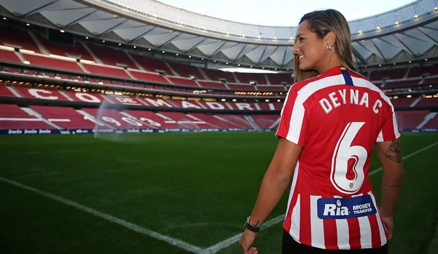 Deyna Castellanos se unió al Club Atlético de Madrid. (Foto: Twitter)