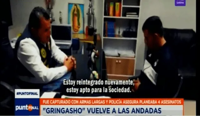"Gringasho" asegura estar apto para la sociedad tras ser detenido [VIDEO]