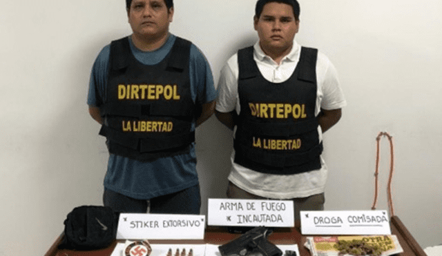Policía captura a "Los nazis de Florencia de Mora" en Trujillo