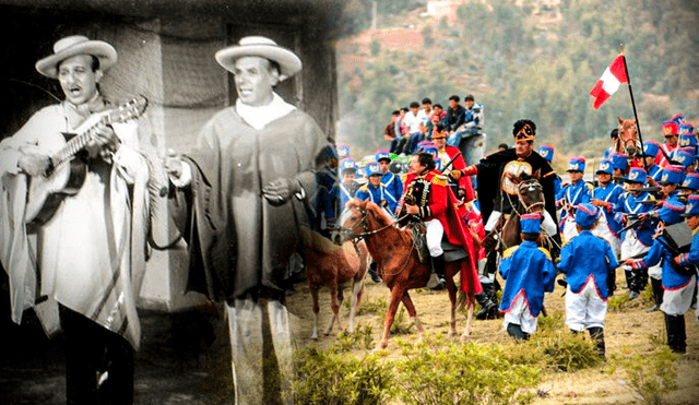 Batalla de Ayacucho: canciones y poemas narran la hazaña para conseguir la victoria y posterior independencia del Perú. Foto: composición Gerson Cardoso/LR/Discogs/Andina