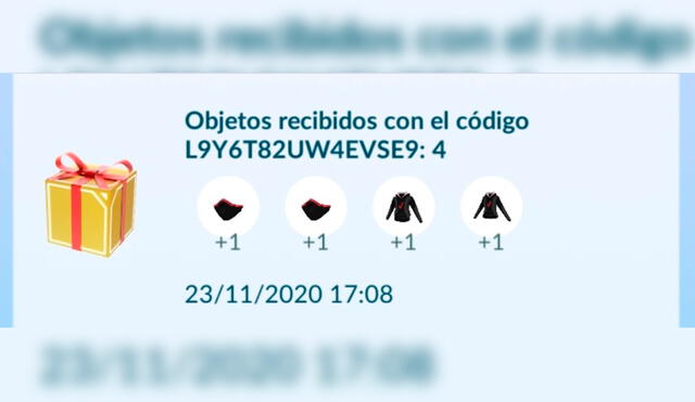 Código promocional de Verizon que puedes reclamar en Pokémon GO. Foto: Twitter