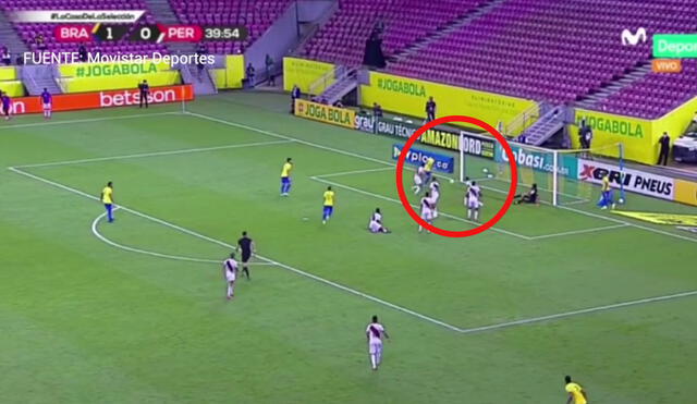Perú vs. Brasil: Neymar pone el segundo gol en el cotejo por las Eliminatorias Qatar 2022. Foto: Movistar Deportes