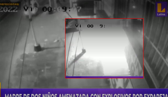 La concretación de las amenazas recibidas se habría dado luego de que el juez aceptó la medida cautelar interpuesta por la señora. Foto: Captura Latina Noticas