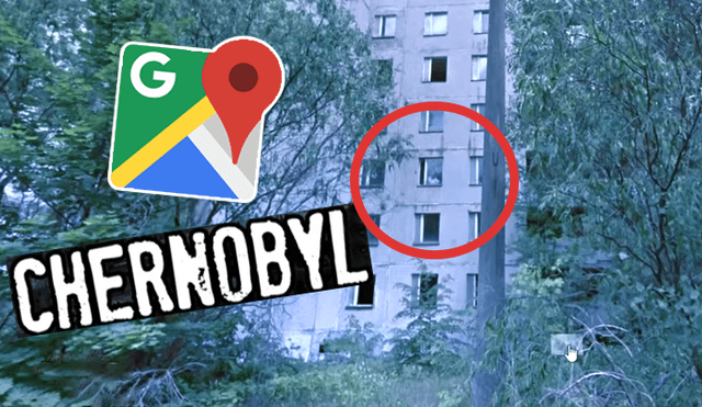 Google Maps: aterrador monstruo es descubierto en un edificio de Chernobyl