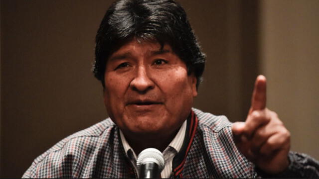 El expresidente de Bolivia se pronunció a través de su cuenta de Twitter.