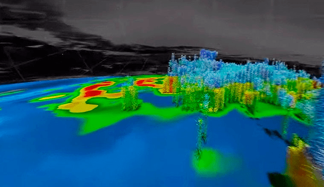 NASA muestra imágenes impactantes del huracán María en video 360 grados y 3D