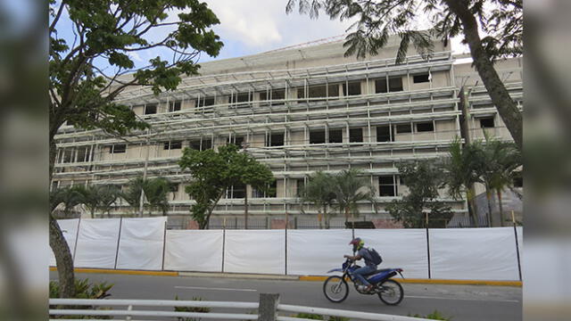 La construcción del nuevo hospital de Quillabamba quedó paralizada.