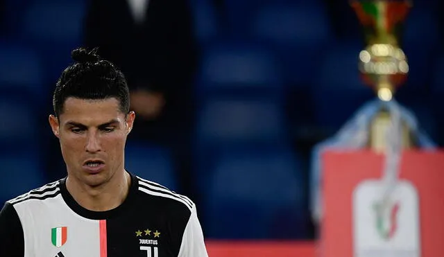 Cristiano Ronaldo no pudo patear su penal en la ronda de definición. Foto: AFP.