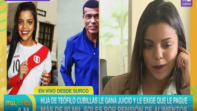 Hija de Teófilo Cubillas